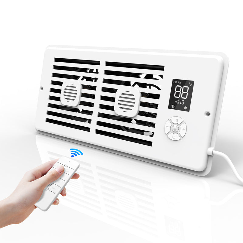 Home Smart Mute With Aromatherapy Pipe Booster Fan